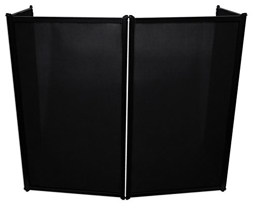 Rockville DJ Event Facade Light Weight Metal Frame Booth+Travel Bag