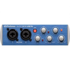 PreSonus AudioBox 96 Studio Complete Hardware/Software Recording Kit - Image 3