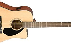 Fender Right Handed 12 String Acoustic-Electric Guitar - Image 4