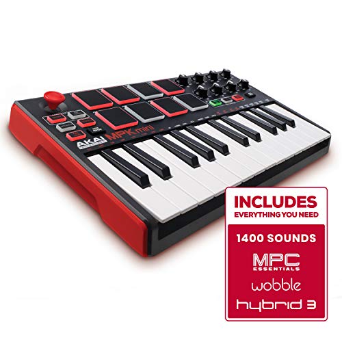 Akai Professional MPK Mini MKII | 25 Key Portable USB MIDI Keyboard