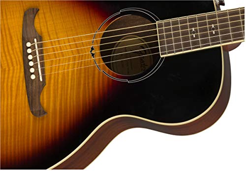 Fender Concert Acoustic-Electric Guitar - Natural Bundle