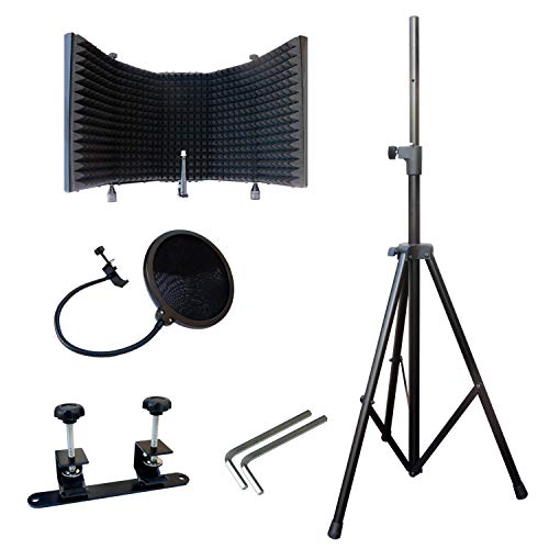 AxcessAbles Recording Studio Microphone Isolation Shield