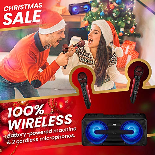 KaraoKing New 2020 Karaoke Machine - for Adults and Kids