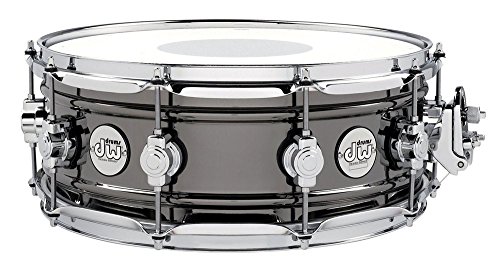 DW Design Series Black Nickel over Brass Snare Drum 14x5.5 Inch
