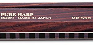 Suzuki Harmonica Pureharp-Bb, Multicolored