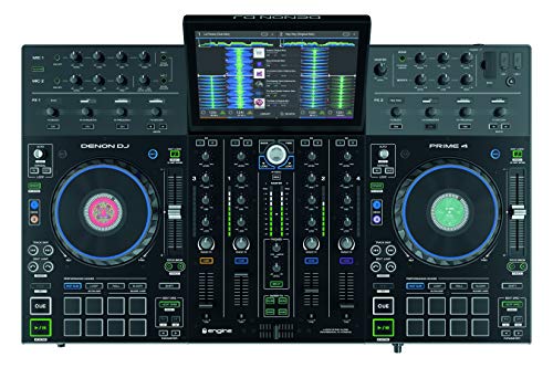 Denon DJ Prime 4 - 4 Deck Standalone DJ System/ Serato DJ Controller