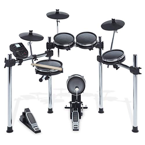 Alesis Surge Mesh Kit | Eight-Piece Electronic Drum Kit with Mesh Heads