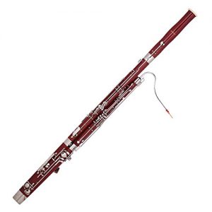ammoon C Key Bassoon Maple Wood Body Woodwind Instrument
