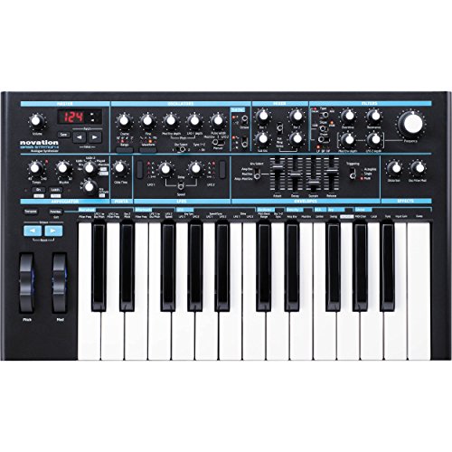 Novation Bass Station II Monophonic Analog Synthesizer and Bundle