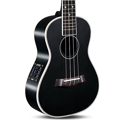 🎸 Electric Concert Ukulele Kit with Amp - Perfect for Beginners & Travelers 🎶