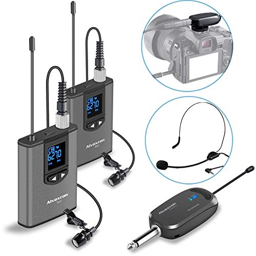 Where Sound Excellence Meets Convenience: Alvoxcon Dual Wireless Lapel ...