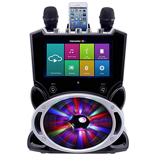 Karaoke USA Complete Wi-Fi Bluetooth Karaoke Machine