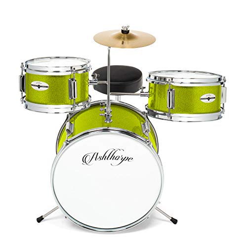 Ashthorpe 3-Piece Complete Kid's Junior Drum Set