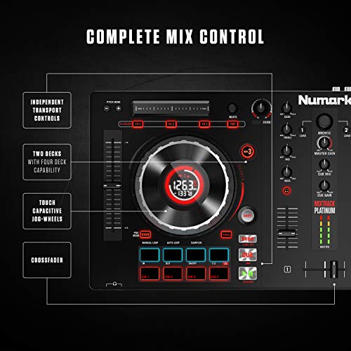 Numark Mixtrack Platinum – Pro-Grade Mixing Power