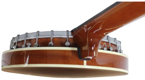 6-String Banjo Guitar with Closed Back Resonator - Affordable, High-Quality Sound Like a Banjo