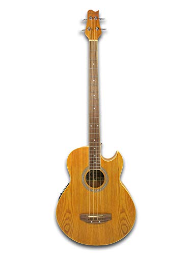 4 String Acoustic Electric Cutaway Bass Guitar