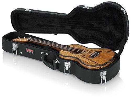 Gator Cases Deluxe Hard-Shell Wood Case For Tenor Style Ukuleles