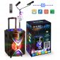 Portable Bluetooth Karaoke Machine, Ankuka Wireless PA Speaker System