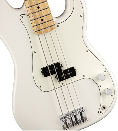 Fender Player Precision Bass - Unleash Thunderous Sound with Style in Polar White! ??