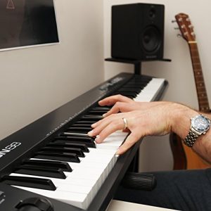 M Audio Keystation 88 II | Ultra-Portable 88 Key USB/MIDI Keyboard Controller - Image 4