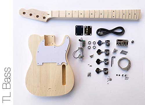 DIY Electric Bass Guitar Kit - TL Bass Advanced Guitar Kit