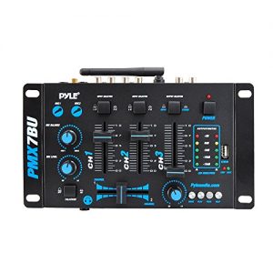 Wireless DJ Audio Mixer - 3 Channel Bluetooth Compatible DJ Controller - Image 4