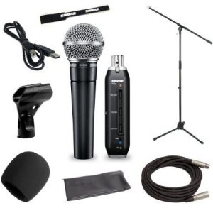 Shure Home Recording Studio Start-up Kit With Shure Vocal Microphone