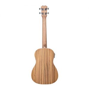 Caramel CB104 Baritone Acoustic Electric Ukulele – Zebra Wood with Truss Rod & 3-Band EQ - Image 3