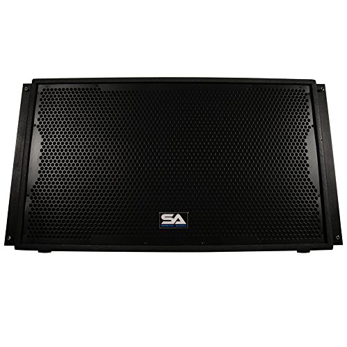 Seismic Audio Premium Passive 2 x 15 Line Array Subwoofer