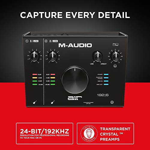 M-Audio AIR |6 - 2-In 2-Out USB Audio / MIDI Interface