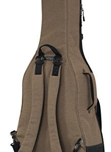 Gator Cases Transit Series Acoustic Guitar Gig Bag; Tan Exterior - Image 3