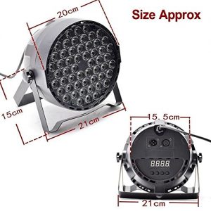 Eyourlife LED Stage Lights 8pcs 54X3W LED DJ PAR Light RGBW 162Watt - Image 4
