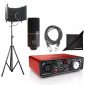 AxcessAbles Kit Studio Recording, Podcast Kit, Focusrite Scarlett Solo interface