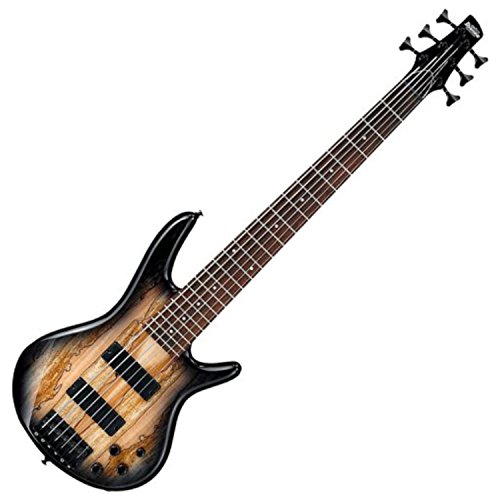 Ibanez 6-String Electric Bass (Natural Grey Burst)