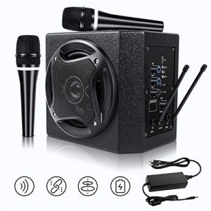 TONOR PA System Karaoke Machine with 50W Bluetooth Powered Speaker