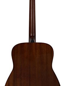 Yamaha Solid Top Folk Acoustic Guitar - Natural Bundle - Image 4