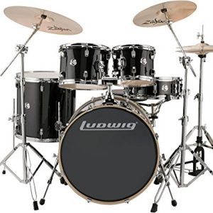 Ludwig Element Evolution 5-Piece Drum Set Black Sparkle - Image 4