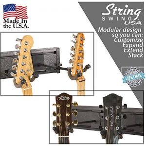String Swing Guitar Keeper Bundle with 5 Guitar Hangers - Image 4