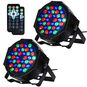 Litake Stage Lights, 36 LED DJ Par Lights with Remote