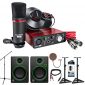 Focusrite Scarlett Solo Studio USB Audio Interface and Recording Bundle