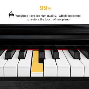 Donne Digital Piano 88 Key Weighted, Electric Piano - Image 2