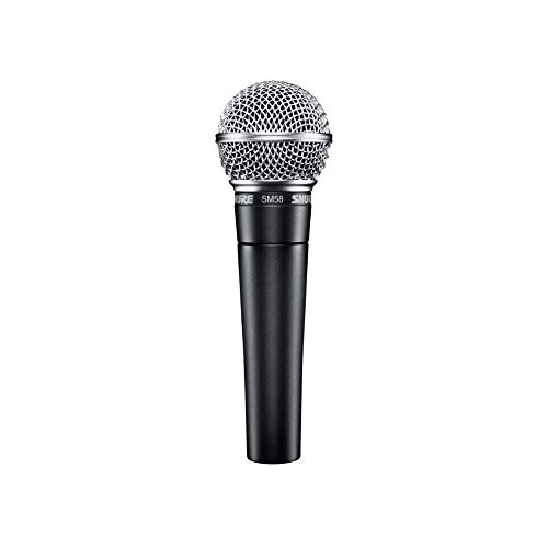 Shure Cardioid Dynamic Vocal Microphone with Knox Gear Microphone