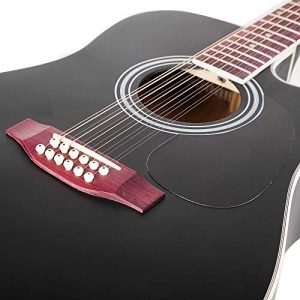 Harmony Unleashed: Vangoa 12 Strings Acoustic Electric Cutaway Guita - Image 4