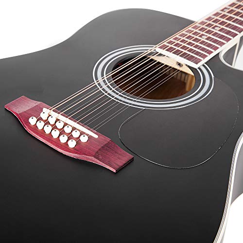 Harmony Unleashed: Vangoa 12 Strings Acoustic Electric Cutaway Guita
