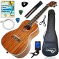 Ukulele Concert Size Bundle From Lohanu (LU-C) 2 Strap Pins Installed FREE Uke