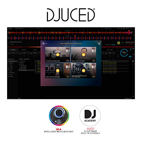 Hercules DJ Learning Kit – All-in-One Starter Set for Aspiring DJs with Controller, Headphones, & Speakers! 🎵