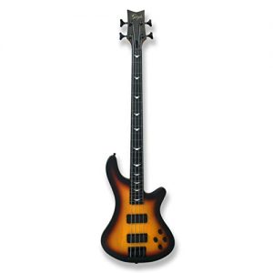 Fretless 4 String Electric Bass, Bolt-on Maple Neck, Poplar Body