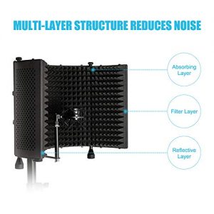 ShowMaven Recording Studio Microphone Isolation Shield - Image 4
