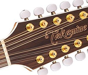 Takamine Jumbo Cutaway 12-String Acoustic-Electric Guitar - Image 4