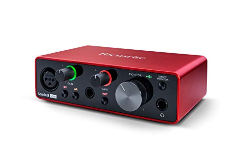 Focusrite Scarlett Solo USB Audio Interface with Pro Tools